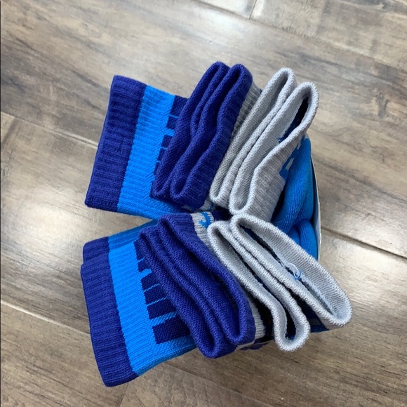 NIKE EVERYDAY CUSHIONED CREW SOCKS YTH 3Y-5Y - Picture 11 of 16